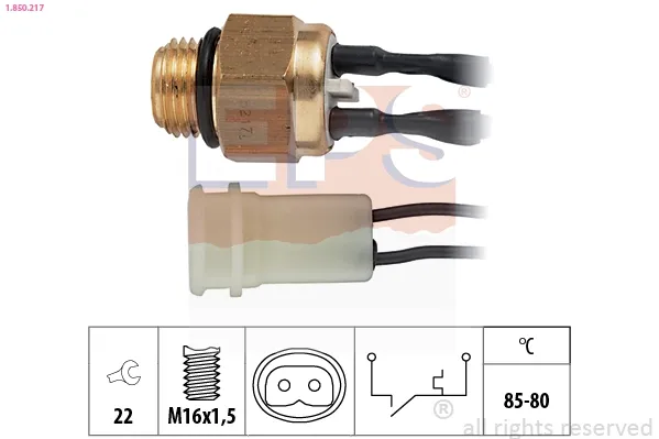 Датчик включення вентилятора 1850217 EPS