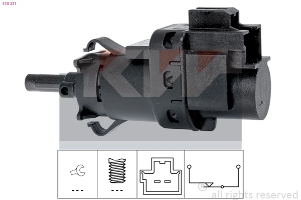Датчик включення стопсигналу 510231 KW