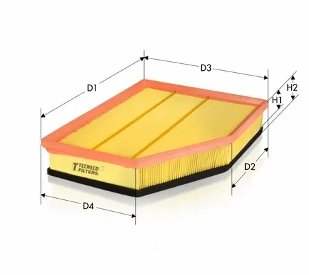 Повітряний фільтр AR30135PMS Tecneco