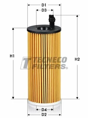 Масляний фільтр OL06004E Tecneco