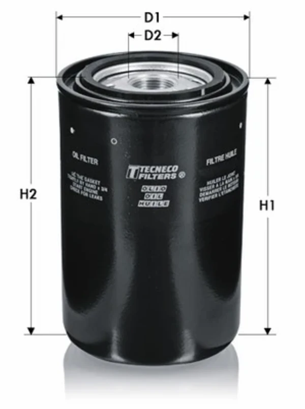 Масляний фільтр OL102671 Tecneco