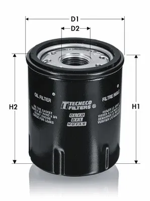 Масляний фільтр OL304 Tecneco