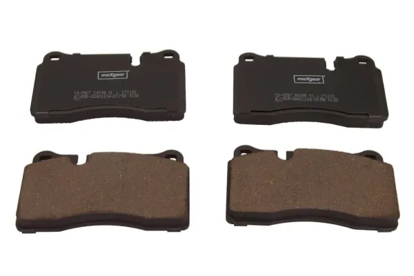 Передні тормозні колодки 190567 Maxgear