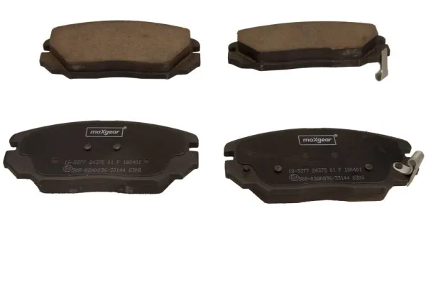 Передні тормозні колодки 193377 Maxgear