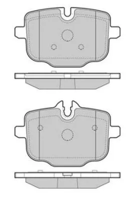 Задні гальмівні колодки FBP1966 Fremax