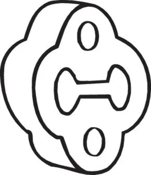  Подушка глушника Toyota Auris 