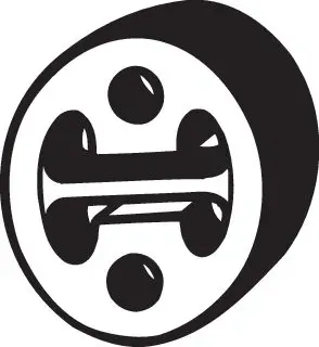 Подушка глушника KL1540061 Mazda