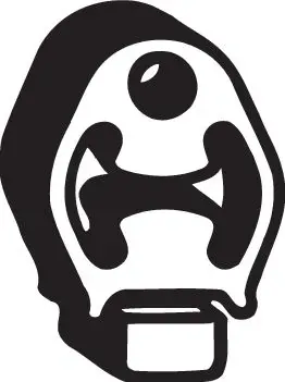 Подушка глушника Mazda 3 BL