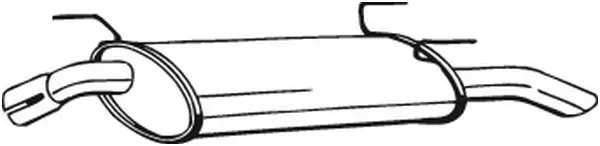 Глушник, задня частина FP5050G31 Polmostrow