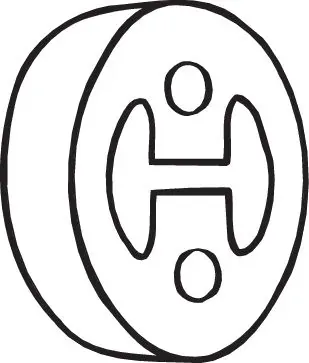 Подушка глушника Honda Prelude V