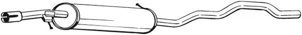 Глушник, центральна частина 285515 Bosal