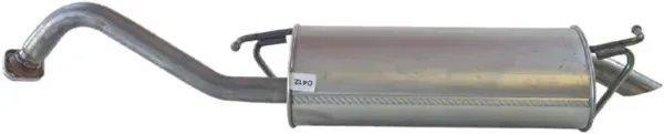 Глушник, задня частина 228491 Bosal