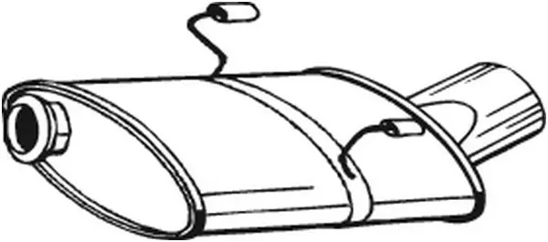 Глушник, задня частина 3420403 Starline
