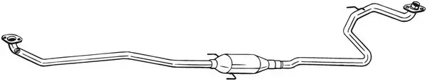 Глушник, передня частина 293043 Bosal
