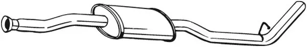 Глушник, центральна частина 279711 Bosal