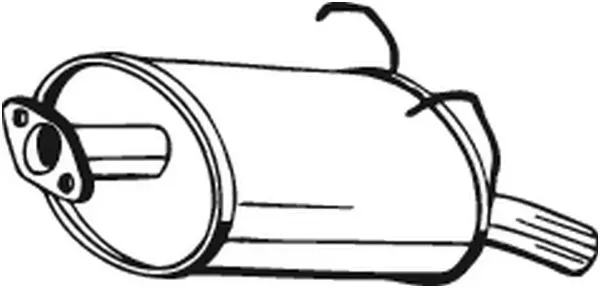 Глушник, задня частина Honda CR-V I