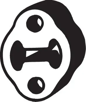 Подушка глушника 255385 Bosal