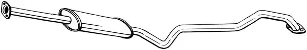 Глушник, центральна частина 287503 Bosal