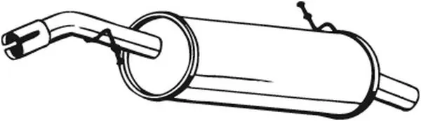 Глушник, задня частина 135139 Bosal