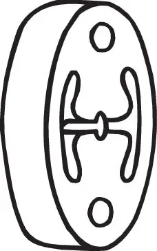 Подушка глушника Rover 400 RT