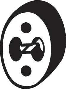 Подушка глушника Citroen C1 I