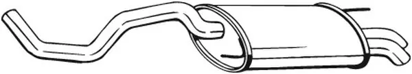 Глушник, задня частина 233537 Bosal