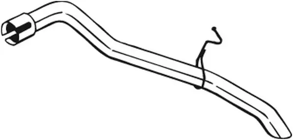 Глушник, задня частина 840173 Bosal