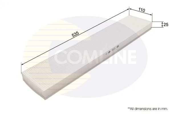 Фільтр салону EKF131 Comline