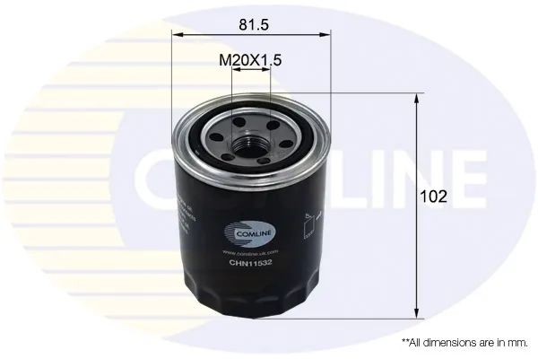 Масляний фільтр CHN11532 Comline