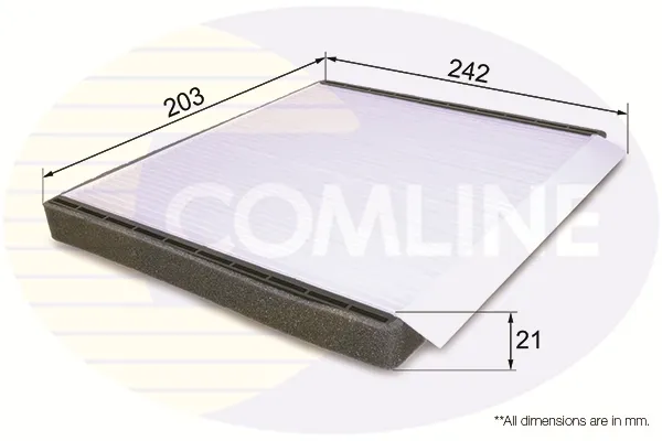 Фільтр салону EKF203 Comline