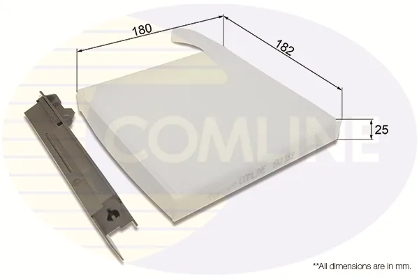Фільтр салону EKF183 Comline