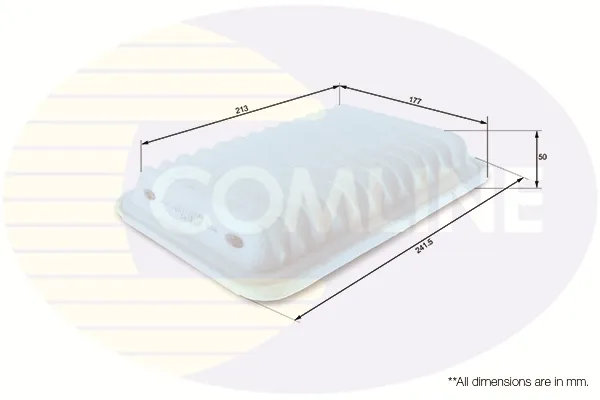 Повітряний фільтр CTY12186 Comline