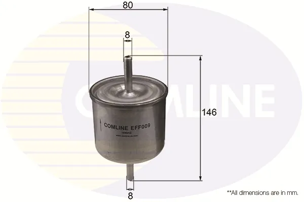 Паливний фільтр EFF009 Comline