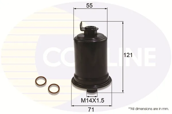 Паливний фільтр CTY13042 Comline