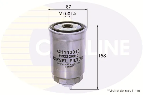 Паливний фільтр CHY13013 Comline