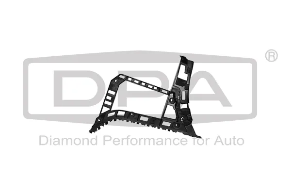 Кронштейн бампера заднього, лівий 88071046802 Diamond/DPA
