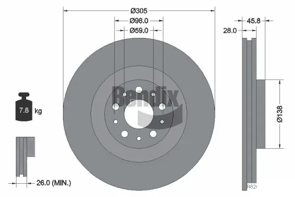  BDS1174 Jurid/Bendix