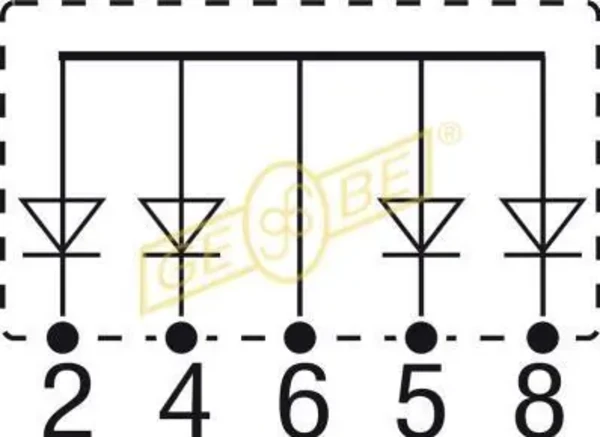 Бензонасос 133439 Huco