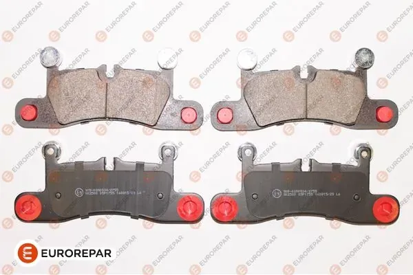 Задні гальмівні колодки 1639379380 Eurorepar