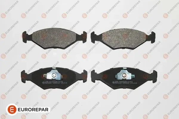 Передні тормозні колодки 1617259880 Eurorepar