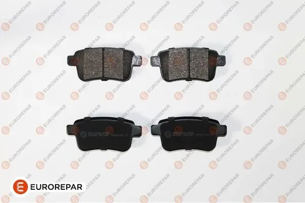 Задні гальмівні колодки 1617285980 Eurorepar