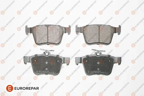 Задні гальмівні колодки 1639369480 Eurorepar