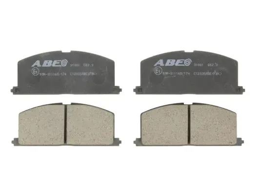 Передні тормозні колодки C12035ABE ABE