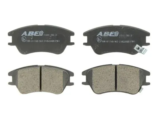 Передні тормозні колодки C10520ABE ABE