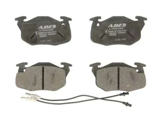 Передні тормозні колодки C1P005ABE ABE