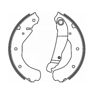 Колодки ручника C0X003ABE ABE