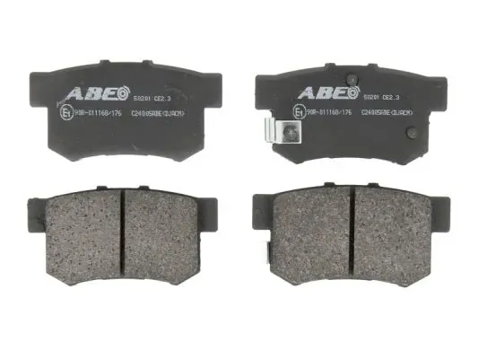 Задні гальмівні колодки C24005ABE ABE
