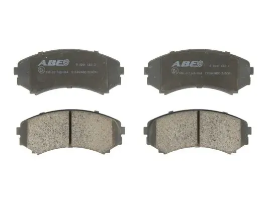 Передні тормозні колодки C15040ABE ABE