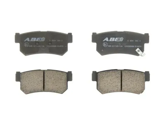 Задні гальмівні колодки C20008ABE ABE
