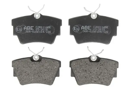 Задні гальмівні колодки C2R011ABE ABE